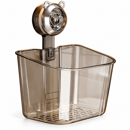 🧄 Storage Basket | Clear Plastic | Kitchen Gift | Sleek Design
