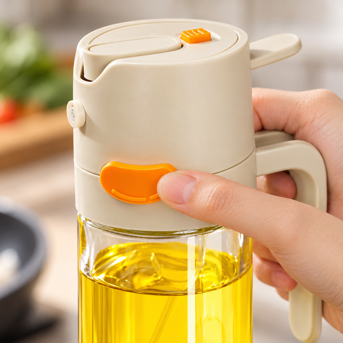 🫒 Oil Dispenser | Glass Kitchen Essential | Cook Gift Style