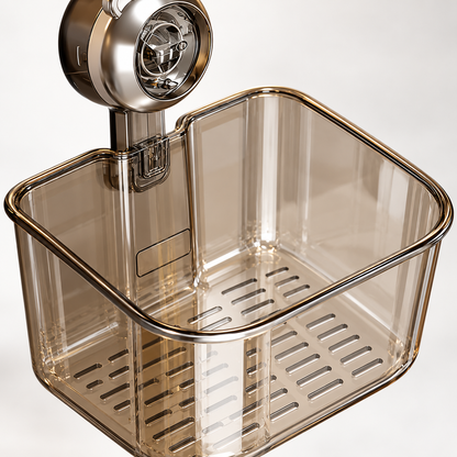 🧄 Storage Basket | Clear Plastic | Kitchen Gift | Sleek Design