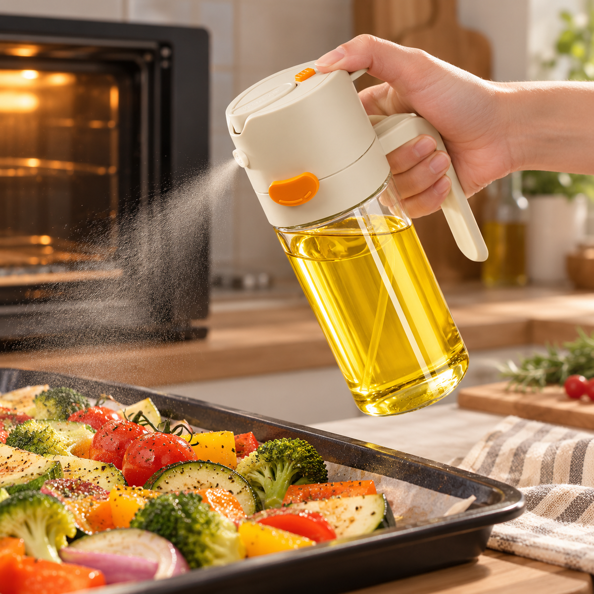 🫒 Oil Dispenser | Glass Kitchen Essential | Cook Gift Style